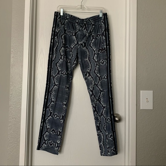 adidas Pants - Adidas Pearl Grey Snakeskin Track Pants Size L